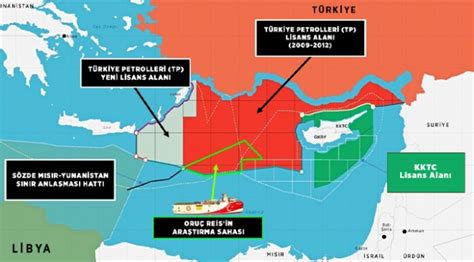 Türkiye Nin Doğu Akdeniz Deki Yetki Haritası Son Dakika Haberleri