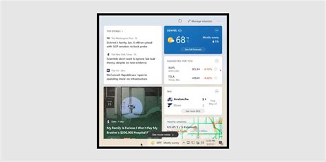 How Can I Configure The New Windows 10 Taskbar Weather And News Widget