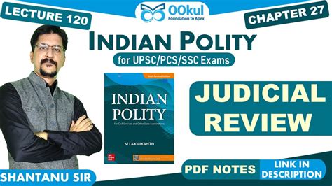 M Laxmikanth Indian Polity Judicial Review Chapter Upsc Pcs