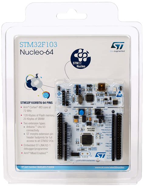 Buy Stmicroelectronics Nucleo F103rb Model Stm32 Nucleo 64 Development