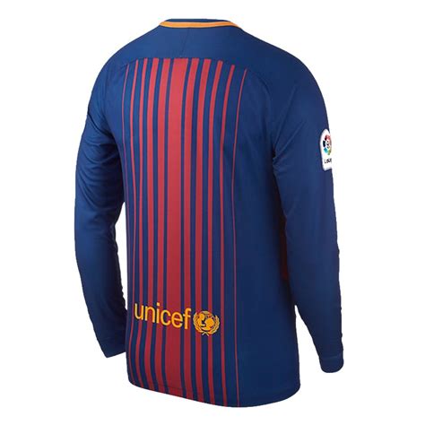 Fc Barcelona Full Sleeve Home Jersey 2017 18 Club Jersey Games And