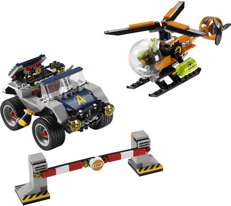 Lego Agents 8969 4 Wheeling Pursuit Mattonito