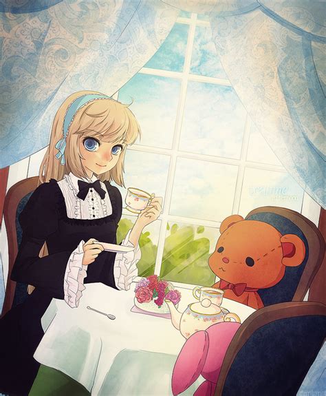 A Tea Party Tea Party Anime Art