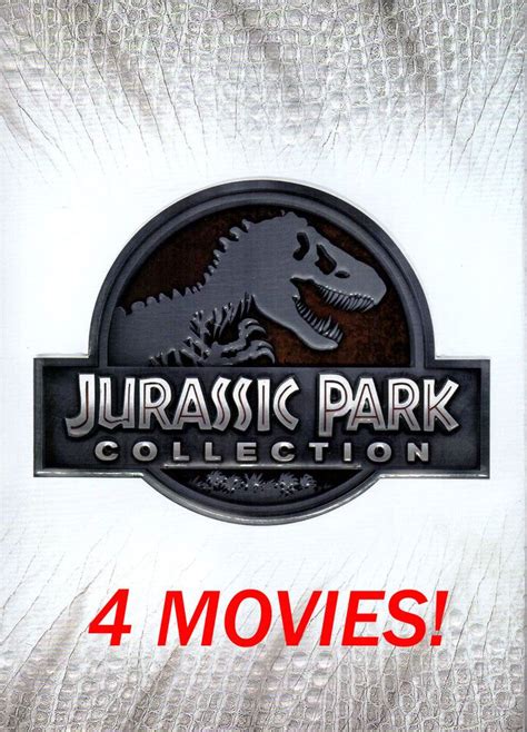 Jurassic Park Dvd Collection All 4 Movies 15 Free Shipping