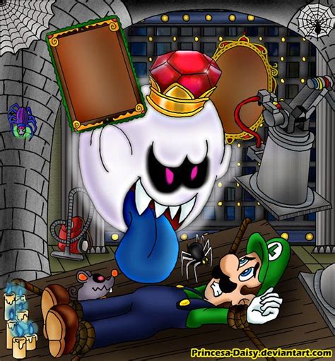 Luigis Mansion Good Night By Princesa On Deviantart Super Mario Art
