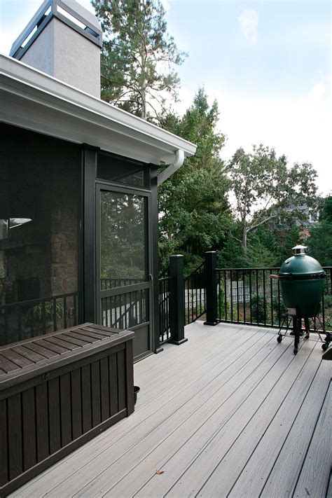Custom Screened Porch With Fireplace Remodel Roswell Ga Porch