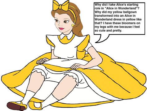 Princess Belle As Little Alice By Optimusbroderick83 On Deviantart