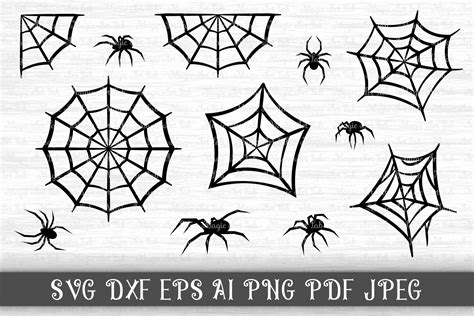 Free Spider Web Black Widow Svg Png Eps Dxf File