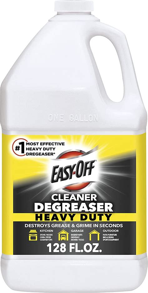 Easy Off Heavy Duty Degreaser Cleaner 128 Ounce Amazonca Health