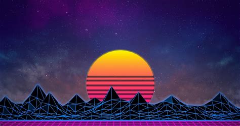 Neon Sunset Hd Wallpapers Hd Wallpapers