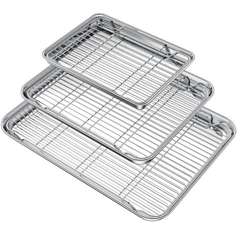 Which Is The Best Baking Sheet With Cooling Rack Set Home Gadgets