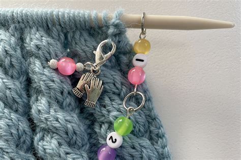 DIY Knitting Row Counter And Stitch Marker Living A Real Life