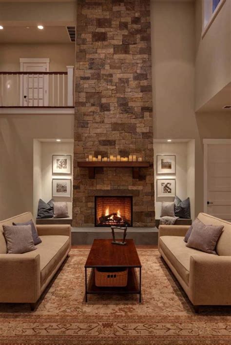 28 Extremely Cozy Fireplace Reading Nooks For Curling Up In