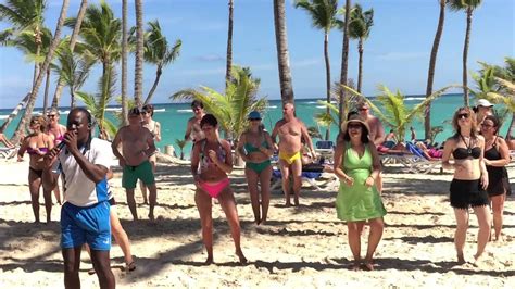 Rui Palace Bavaro Dominican Republic Beach Dancing November 2015 Youtube