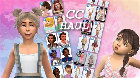 Childs Cc Haul My Favorite Sites The Sims 4 Youtube