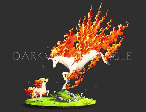 Darkvoiddoble Ponyta Rapidash Creatures Company Game Freak