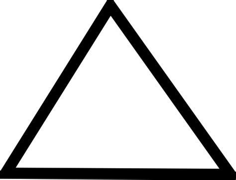 Blank Triangle Clip Art At Vector Clip Art Online Royalty