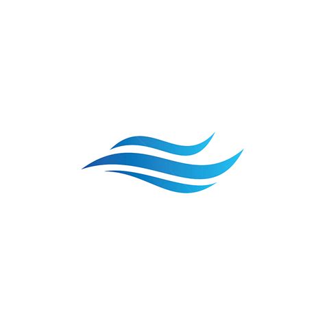 Water Wave Logo Vector Design Images Water Logo Water Clear Liquid