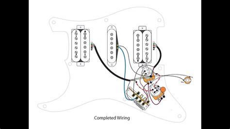 When i had the single coils installed, i'd wired it so that i had a separate capacitor for each tone pot, and wired a gilmour switch in. Stratocaster Hsh Wiring Diagram - MERYUSKASTHINGS