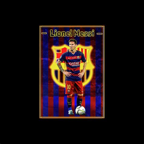 Lionel Messi Tribute Digital Art By Fahmi Ariyantoo Fine Art America