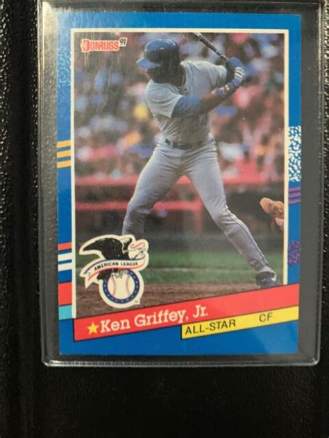 1991 Donruss 49 Ken Griffey Jr All Star Seattle Mariners Ebay