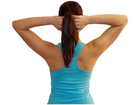 Nacken Training 3 effektive Übungen für zuhause