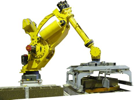 Articulated robot / 6-axis / palletizing / for concrete blocks - RITM