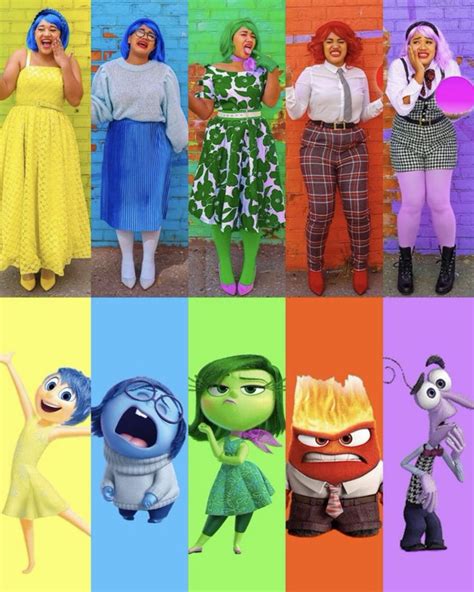 The Characters From Inside Out Are All Different Colors