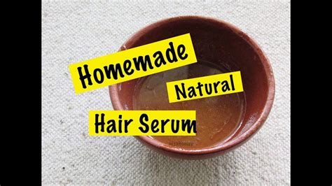 Homemade Natural Hair Serum Aloe Vera Gel To Get Soft Smooth And Shiny