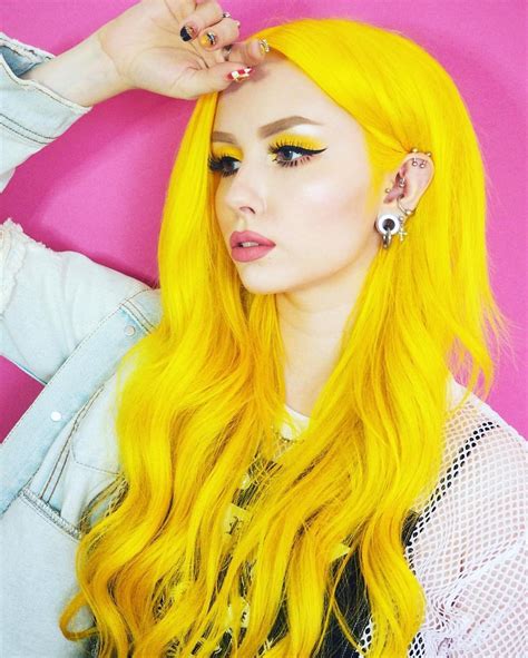Pin By Giovanna Camarillo On Types Of Color Yellow Hair Color Hair