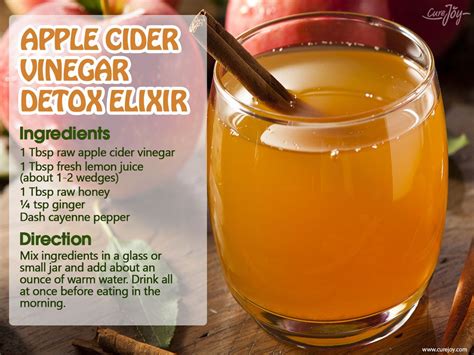 apple cider vinegar detox elixer morning detox recipes detox tea recipe morning detox tea