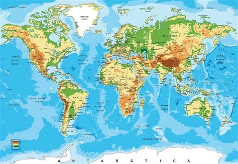 Printable World Atlas Map