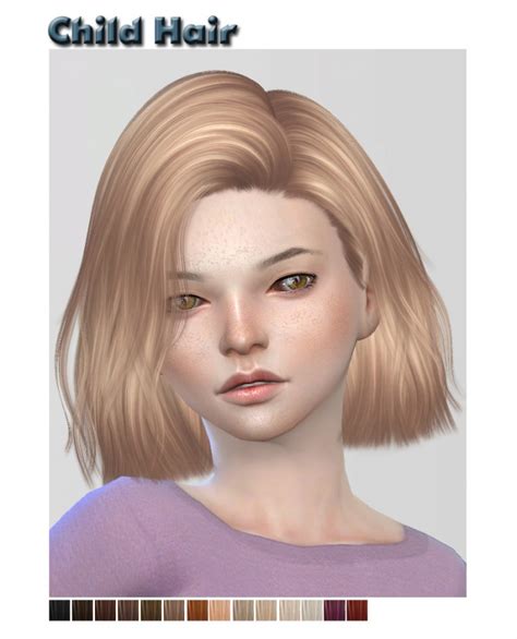 Nightcrawler Child Hair Retexture At Shojoangel Sims 4 Updates