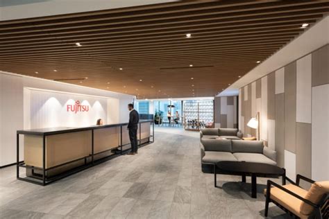 Fujitsu Offices By Billard Leece Partnership Blend Japanese Companys