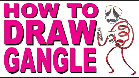 How To Draw Gangle The Amazing Digital Circus YouTube