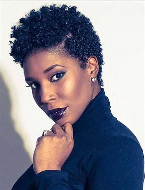 Short Afro Hairstyles For Women Over