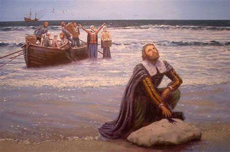 Pilgrims First Landing On Cape Cod