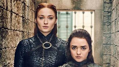Sansa Stark Thrones Arya Wallpapers 4k Resolution