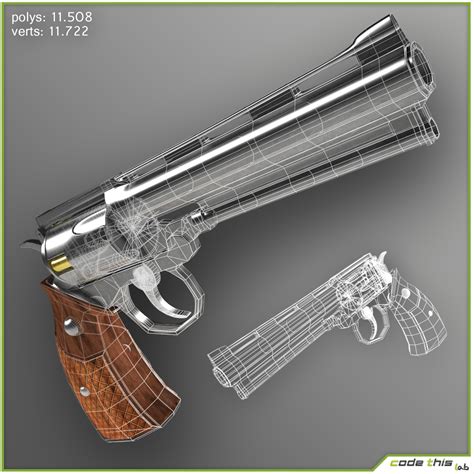 3d Model Animated Pistol Code This Lab Srl