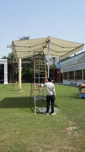 Outdoor Polyester Folding Awning Shed At Rs 255square Feet In New