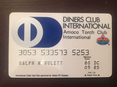 Compare the best unsecured and secured credit cards with guaranteed approval. Vintage Diners Club Amoco Torch Club Credit Card Unused Mint | Vintage diner, Credit card design ...