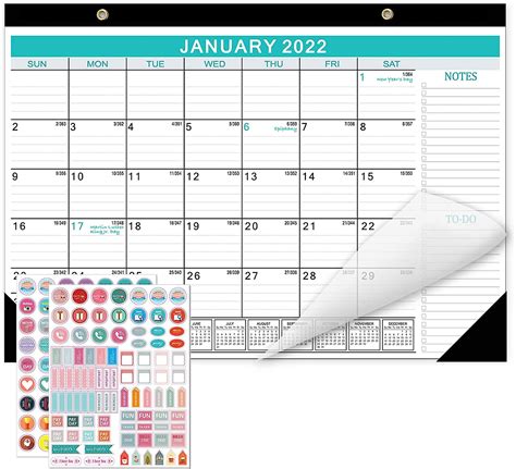 2022 Desk Calendar 18 Monthly Deskwall Calendar India Ubuy