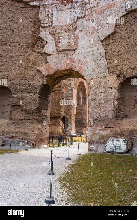 Ruines Des Thermes De Caracalla Terme Di Caracalla L Un Des Plus Importants De Rome L