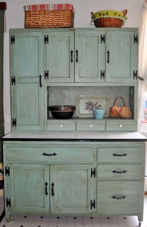 Looking for cabinet painting contractors? Ten For The Road: A Hoosier Cabinet!