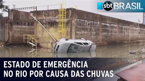 Municípios Do Rio Decretam Estado De Emergência Por Causa Das Chuvas