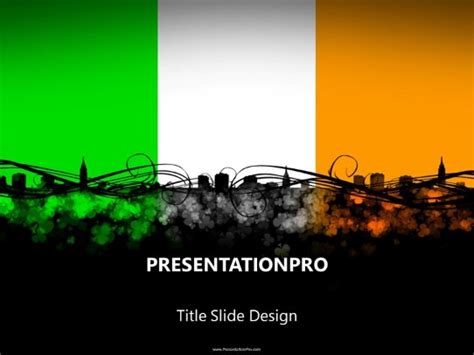 Irish Pride Holiday Powerpoint Template Presentationpro