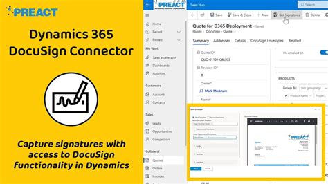 Docusign Connector For Microsoft Dynamics 365 Youtube