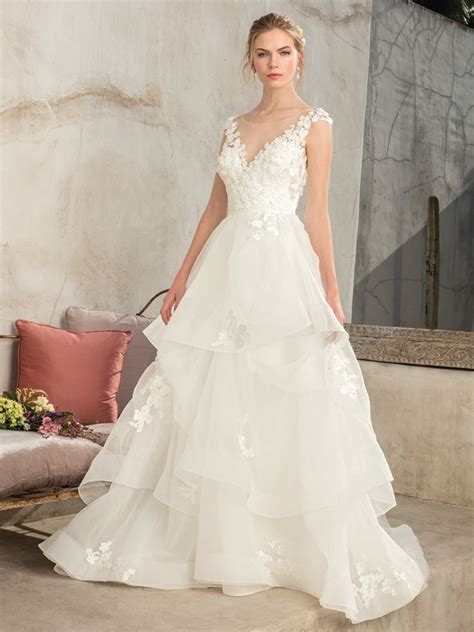 Top Ruffled Wedding Dresses By Casablanca Bridal Blog Casablanca Bridal
