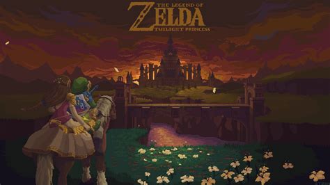 The Legend Of Zelda Twilight Princess Pixel Live Wallpaper Moewalls