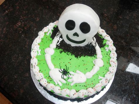 Skeleton Birthday Cake